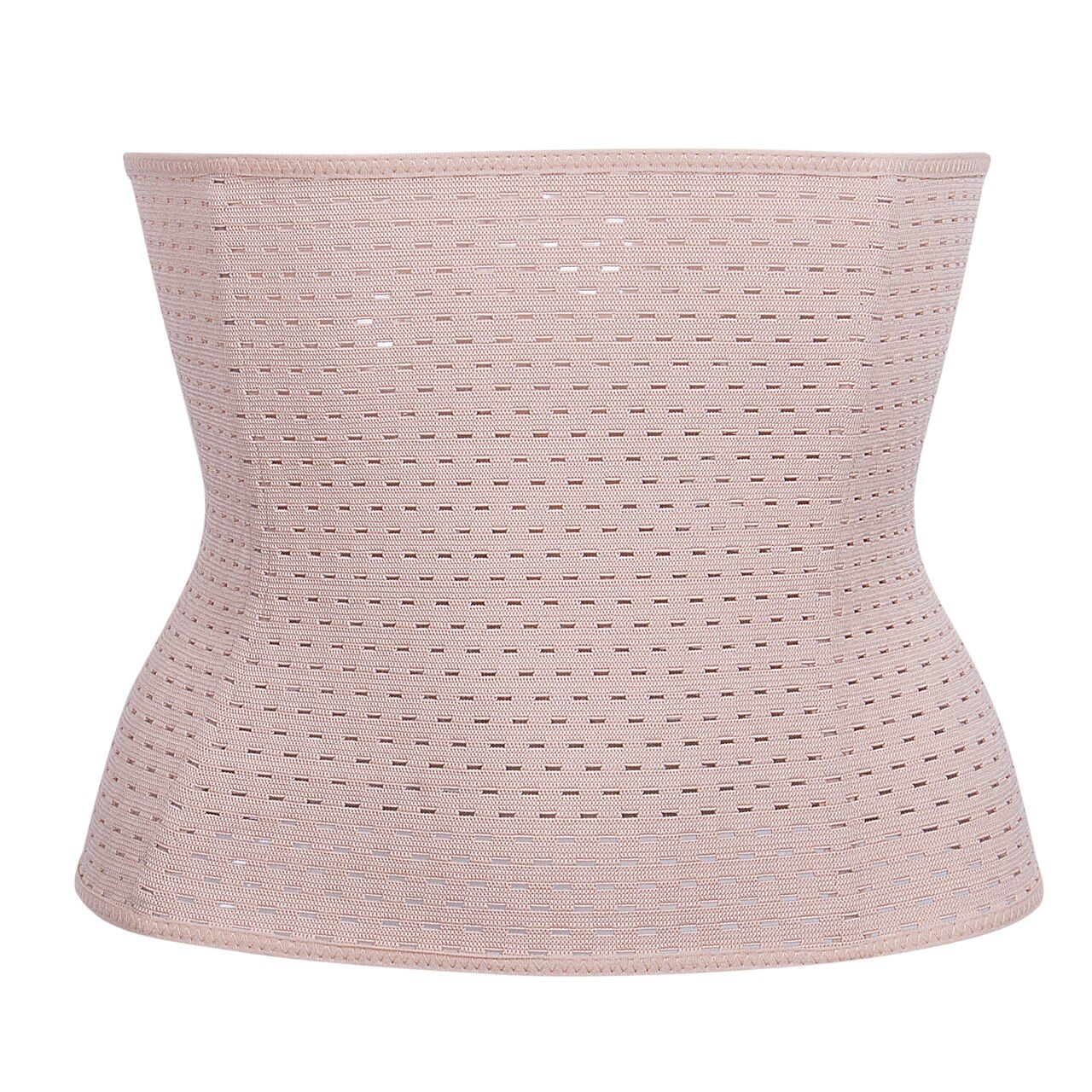 2019 Women Breathable Waist Shapers Rubber Waist Trainer Cincher Underbust Shapers Corset Body Shaper Breathable Shapewear