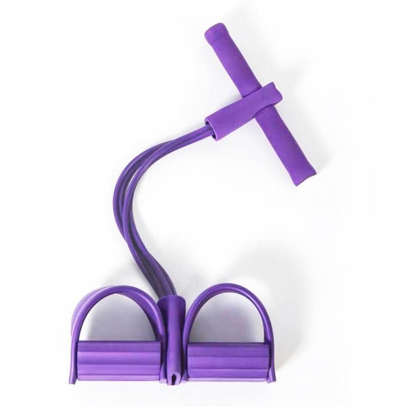Multi-Function Exercise Tension Rope Foot Pedal Yoga Resistance Fitness Sports Pull Bands Hot Traning way