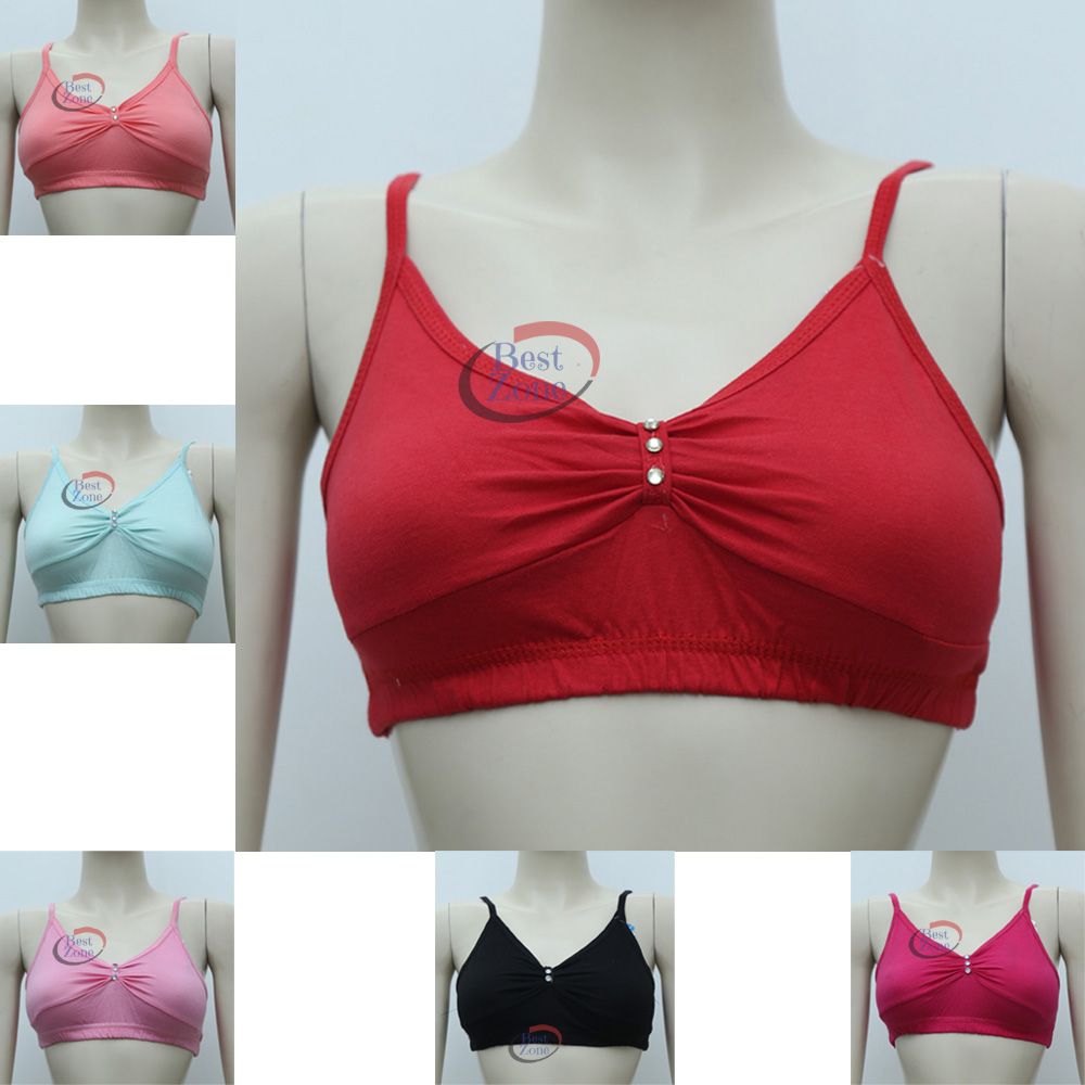 Cotton Training Sports Bra For Teens Girls