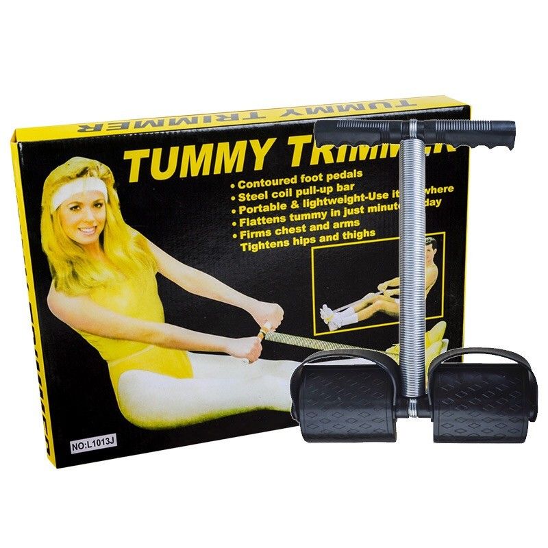Tummy Trimmer for Men & Women Fitness Equipment Gym for Home Exercise Body Slimming and Strengthening Stomach, Waist Arms and Legs. - Multicolour