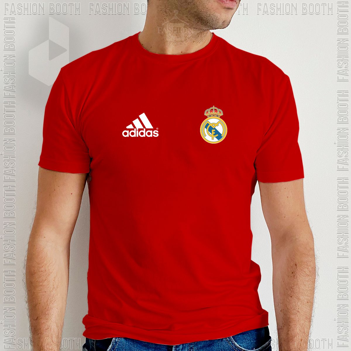 Real Madrid logo jersey
