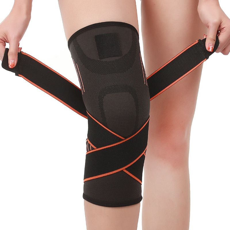 Sports Kneecaps Outdoor Fitness Protective Gear Pressurized Bandage Cycling Running Breathable Warm Cross-Border Factory Wholesale Customization