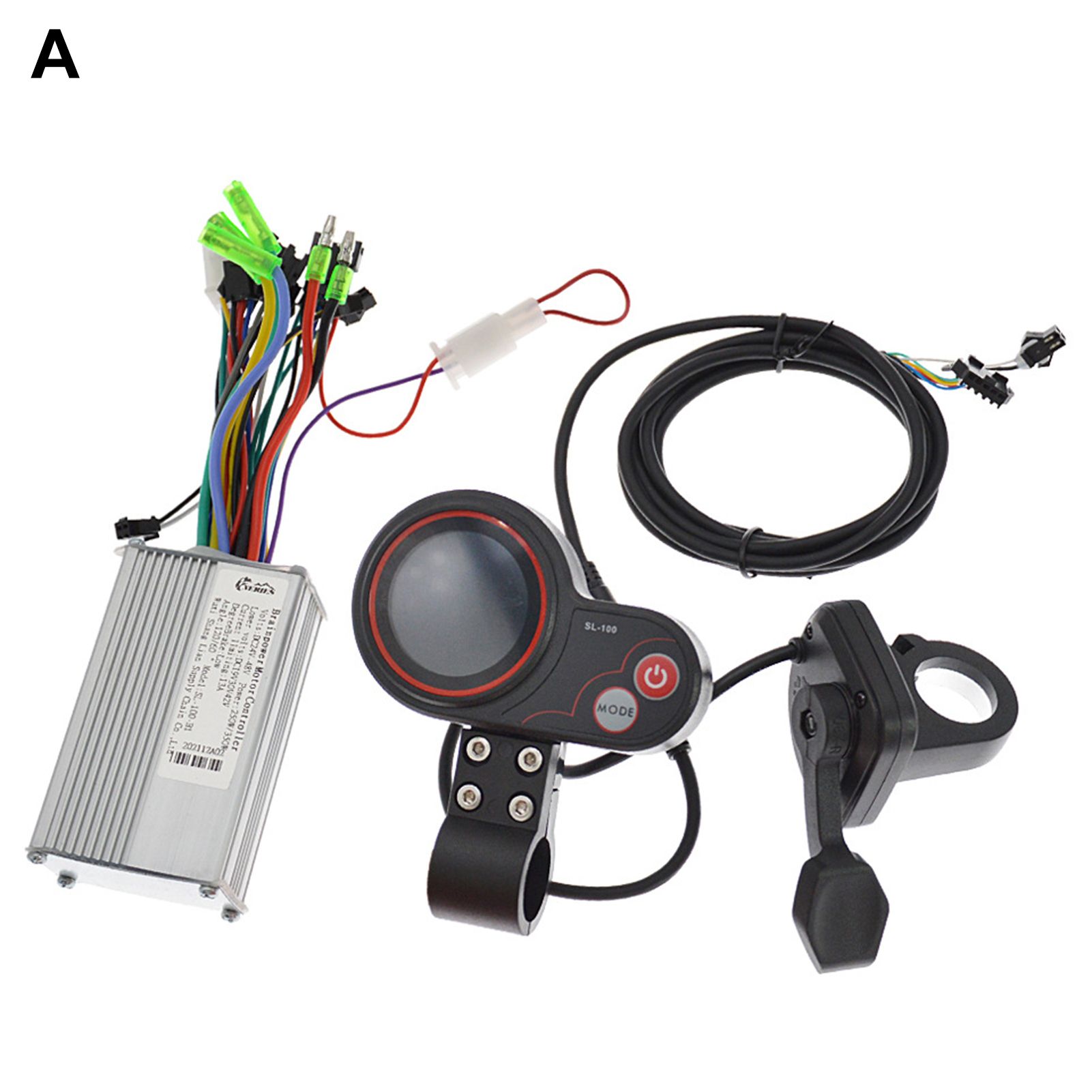 Bike Panel Controller Multifunctional Wearproof Thumb Shifter E-Bike LCD Controller