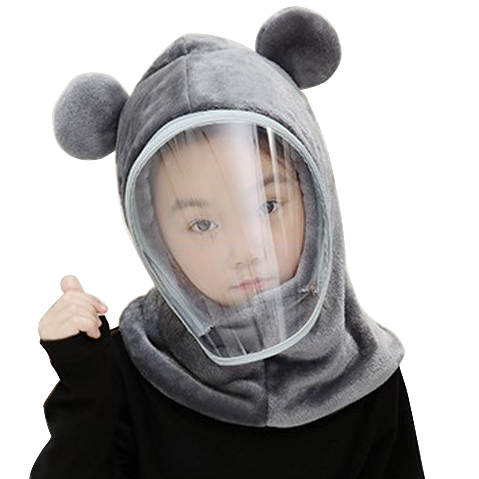 Riding Hat Neck Protection Windproof Warm Integrated Riding Hat
