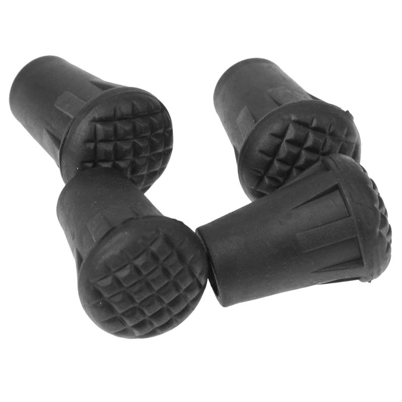 Hiking Stick Trekking Pole Set Pole Pad Rubber Tip Ends to Exchange for All Common Walking Hiking Sticks
