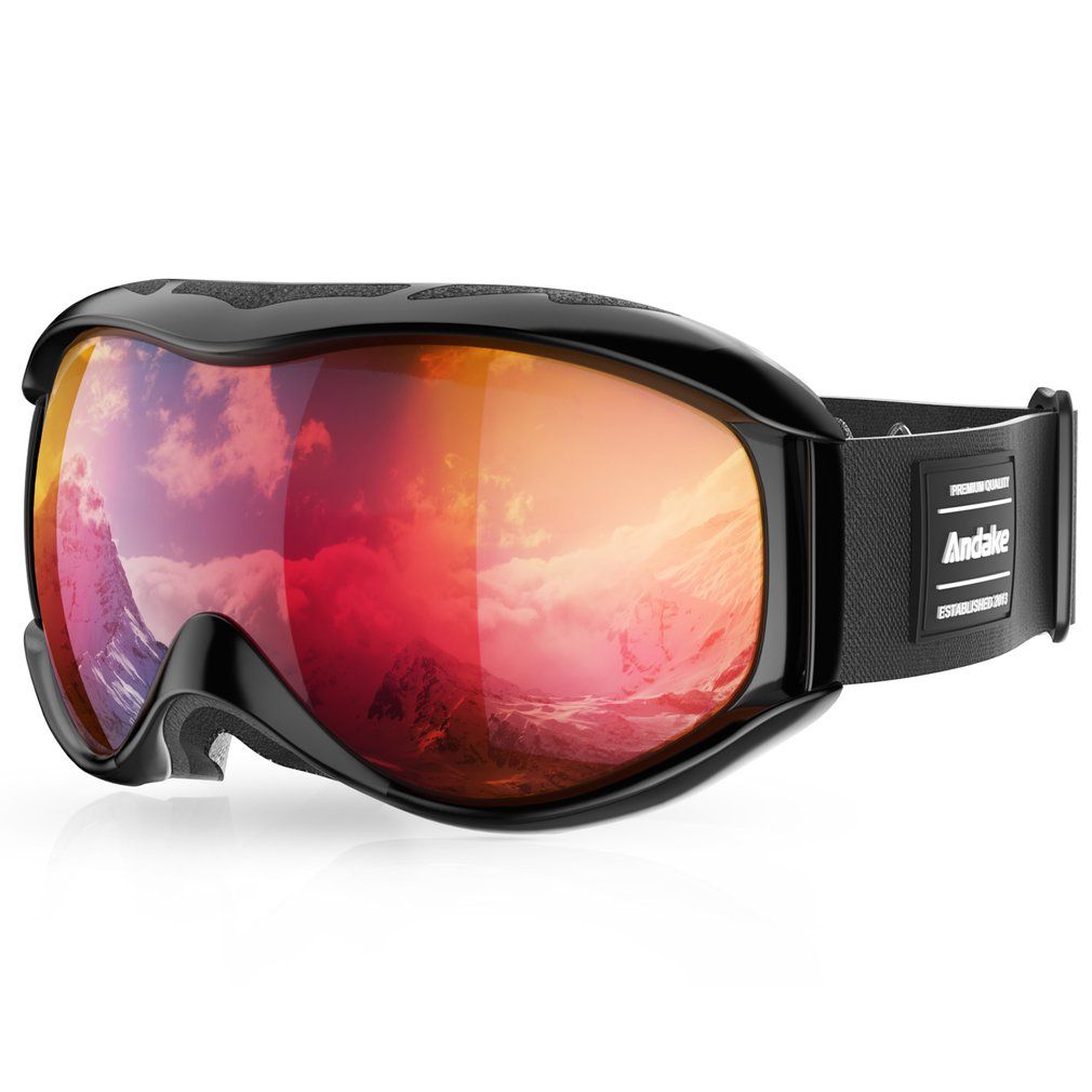 Outdoor Cycling Protective Goggles Windproof Skiing Goggles With Elastic Band