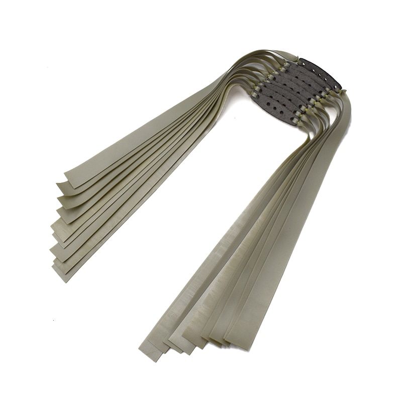Slingshot Big Power Upgrade Rubber Band for Shooing Outdoor Hunting Flat Rubber Band Sports Equipment