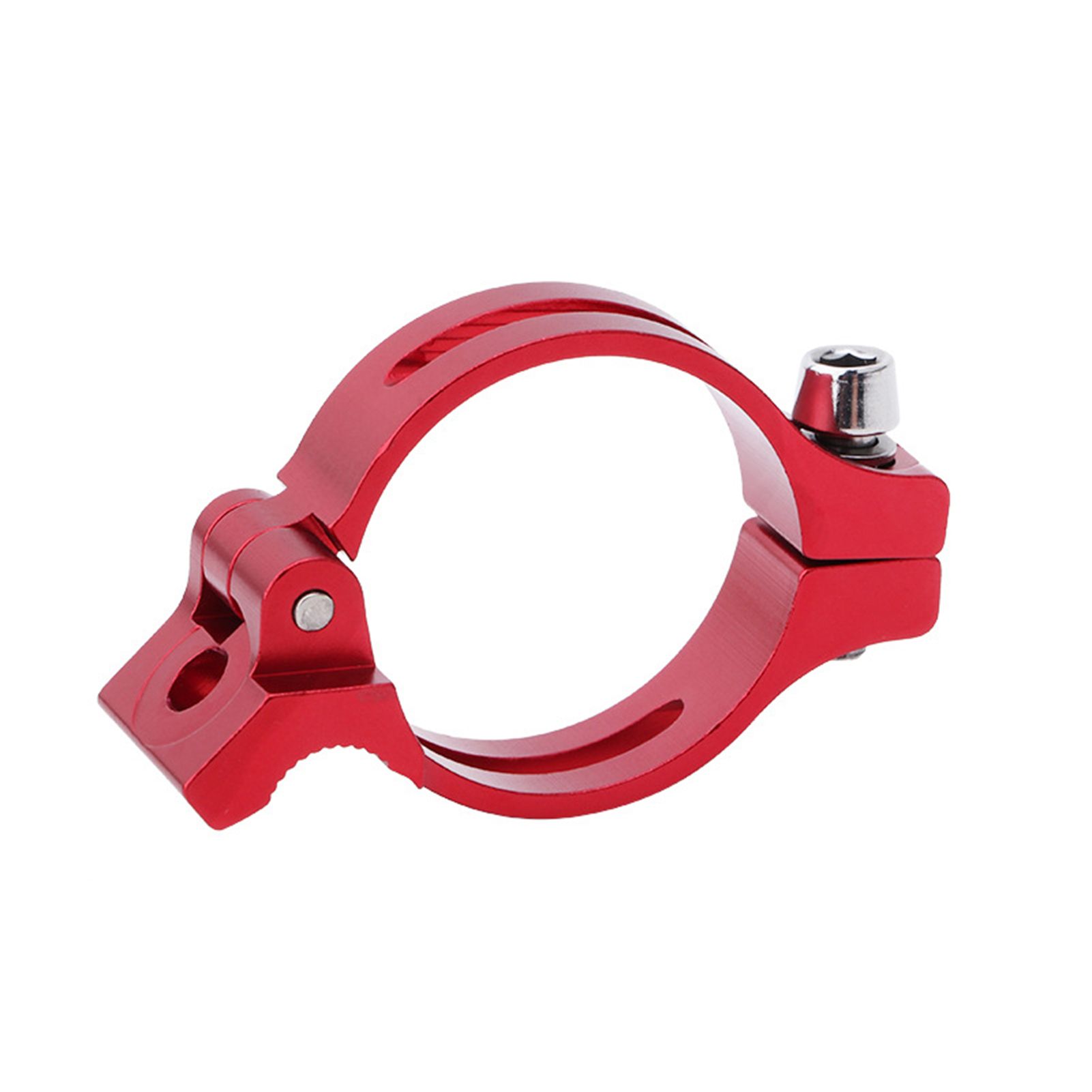 Bicycle Front Derailleur Ring Anti-oxidation Tool-free Installation Front Derailleur Clamp