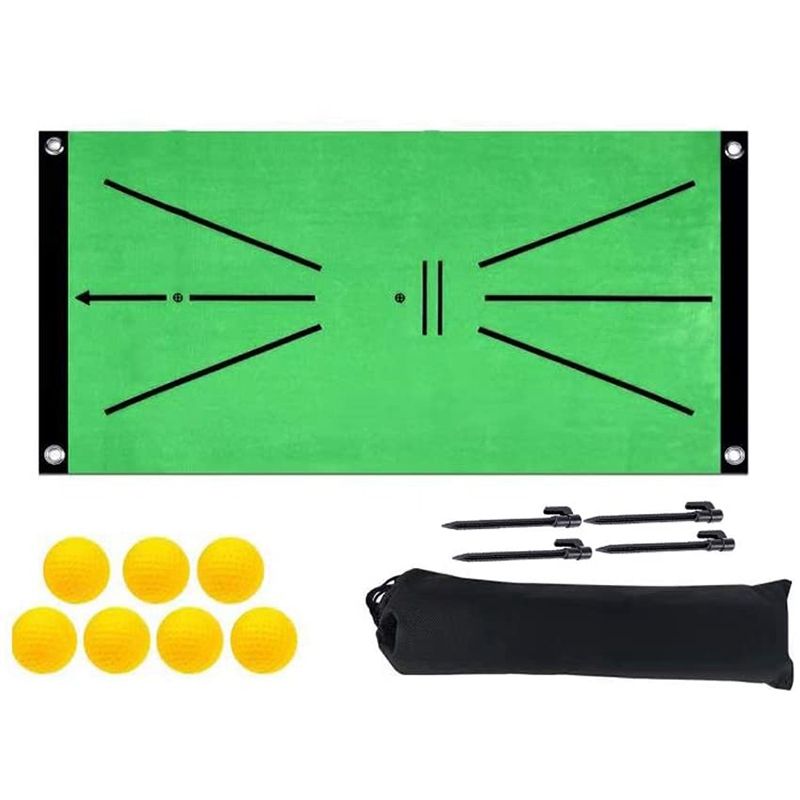 BRADOO-Golf Training Mat,Golf Practice Mat,Training Auxiliary Game,Portable Golf Practice Turf Mat Suitable for Indoor Outdoor