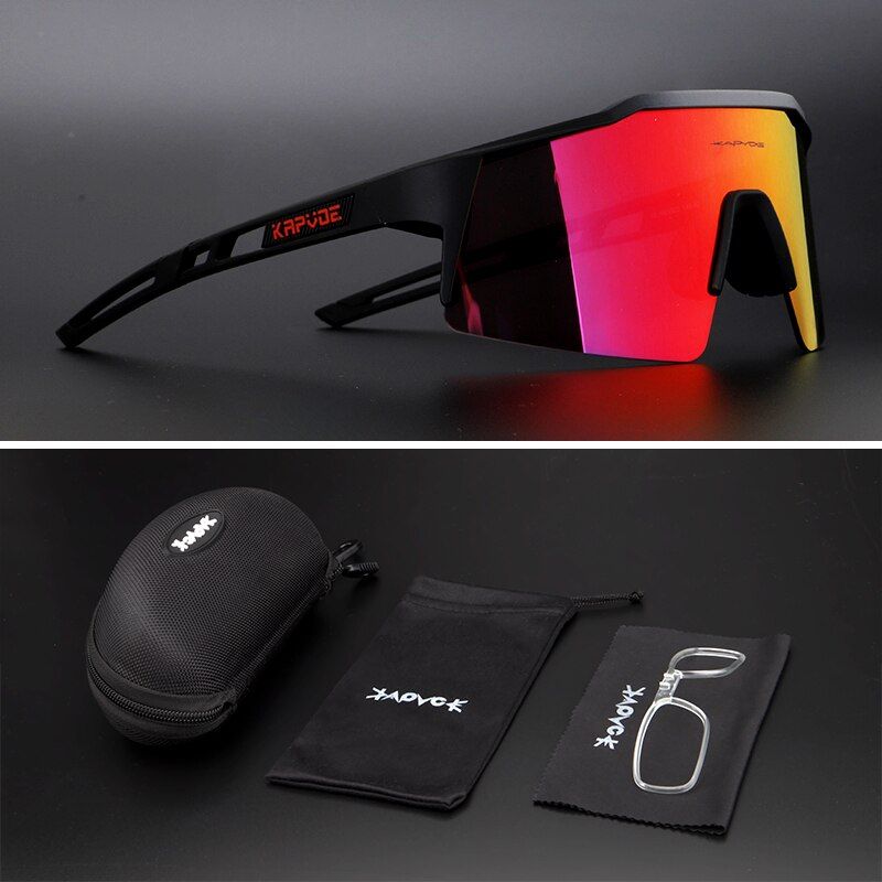 UV400 Sport Eyewear Mountain Bike Sport Cycling Glasses Outdoor Cycling Goggles Men Cycling Sunglasses MTB Sunglasses 1lens