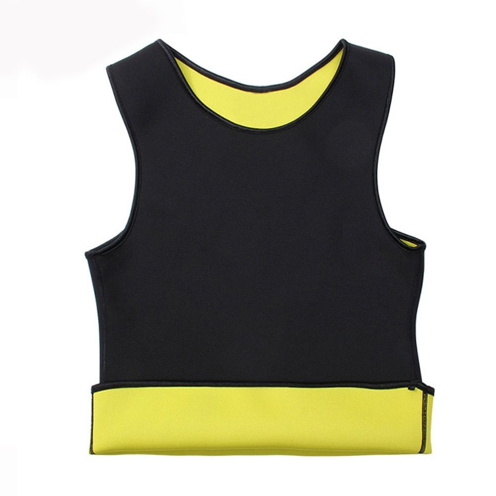 Sweat Slimming Underwear for Men Neoprene Body Shaper Modeling Strap Male Sweat Zipper Vest Waist Trainer Thermo Sauna Suits 5XL