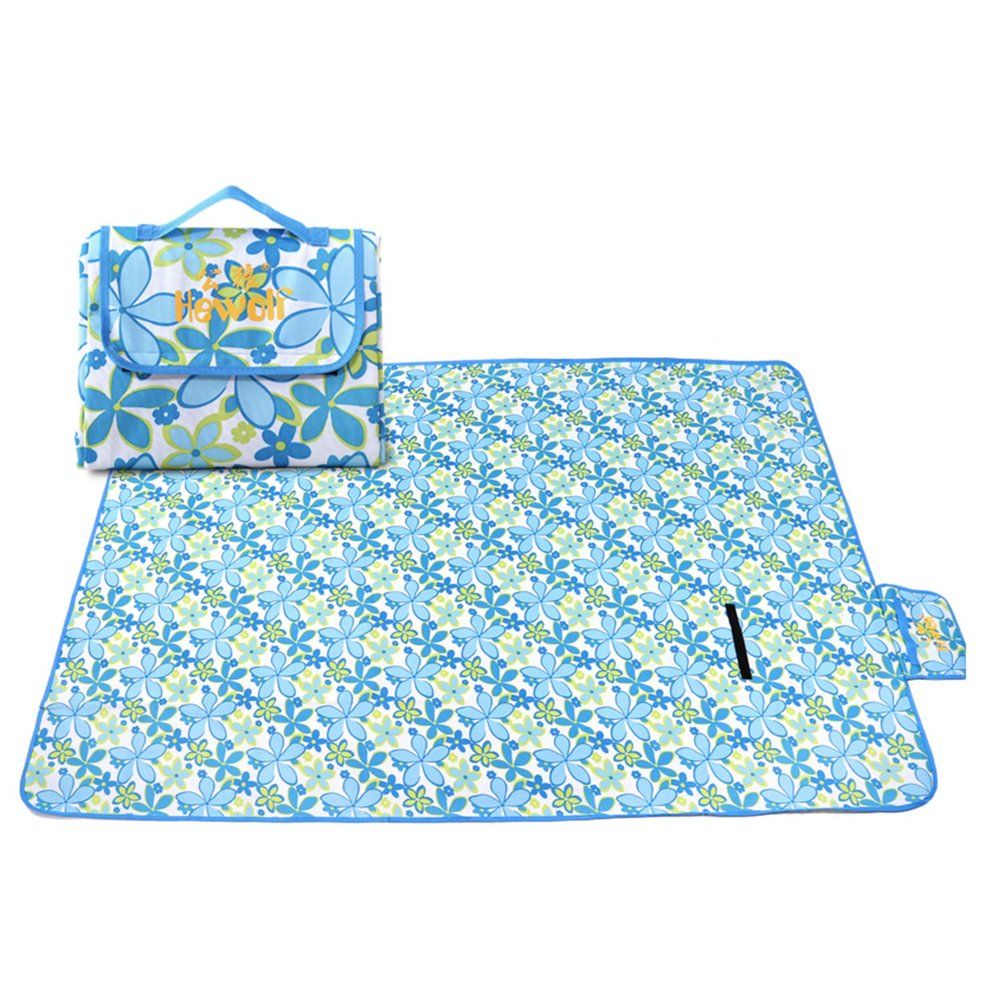 MA Waterproof Oxford Cloth Lawn Beach Family Park Picnic Mat 2x1.5M Foldable Mat