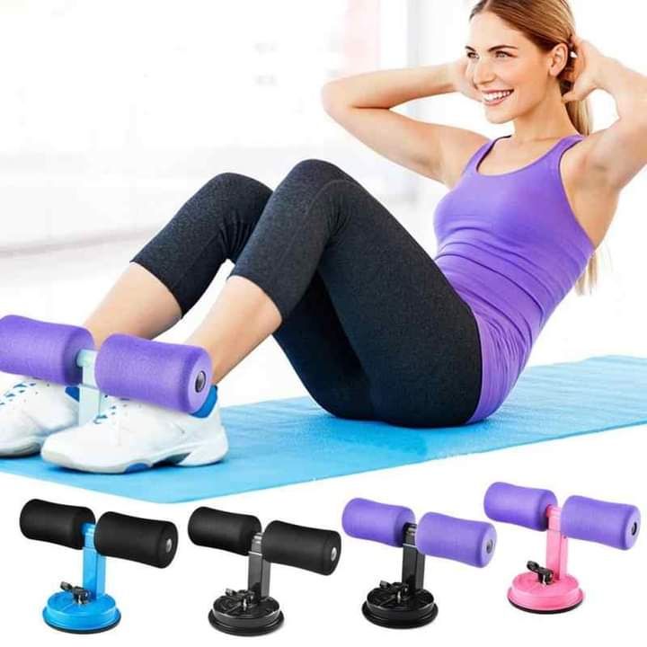Suction sit up bench