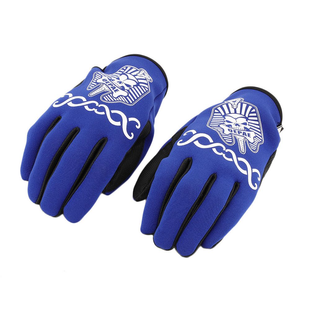 TE Pharaoh Pattern Man Woman Cycling Gloves Outdoor Sports Motorcycle Equipment