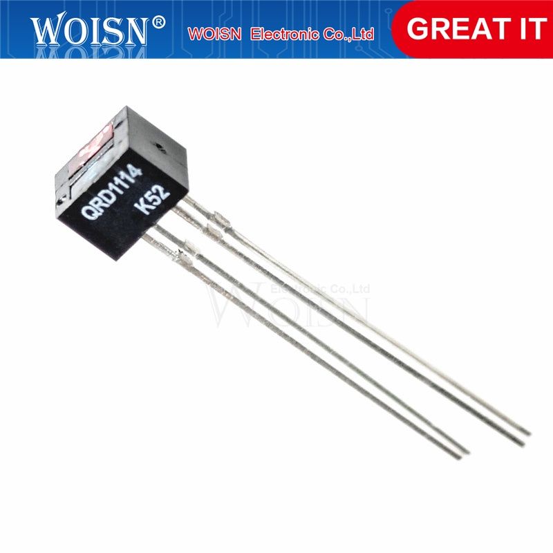 10pcs/lot QRD1114 RD1114 D1114 1114 DIP-4 REFLECTIVE OBJECT SENSOR In Stock