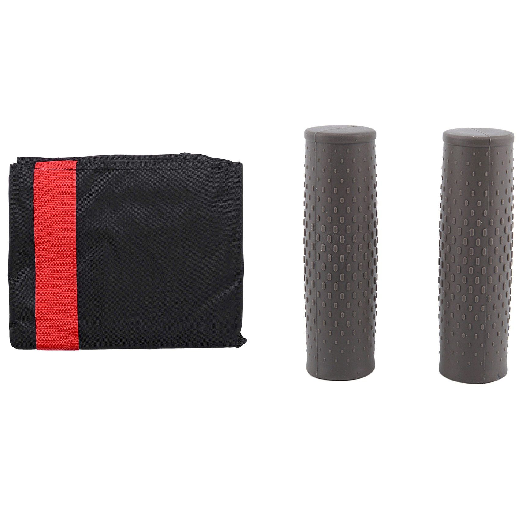 Electric Scooter Handle Sleeve Rubber Handle Sleeve Hand Grip Kit with Carrying Bag for Xiaomi M365 Backpack Bag