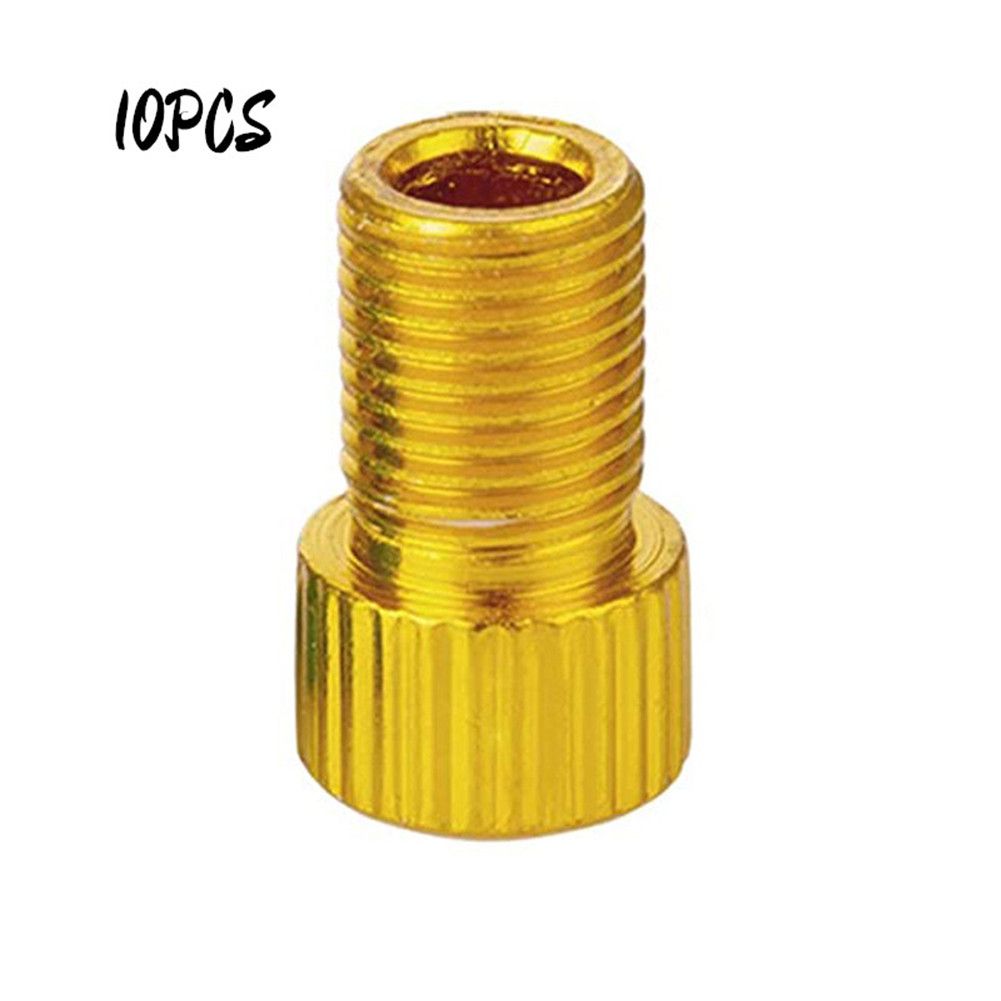 Yfashion 10pcs cycle  Valve  Adapter French Nozzle o American Mountain Bike Valve Converter