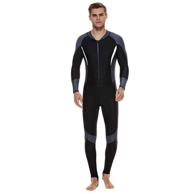 Yacht Boat Men Wetsuit Long Sleeve Sunblock Wetsuit With Quick dry For Scuba Diving Surfing Swimming Scuba Dive Rash Guards