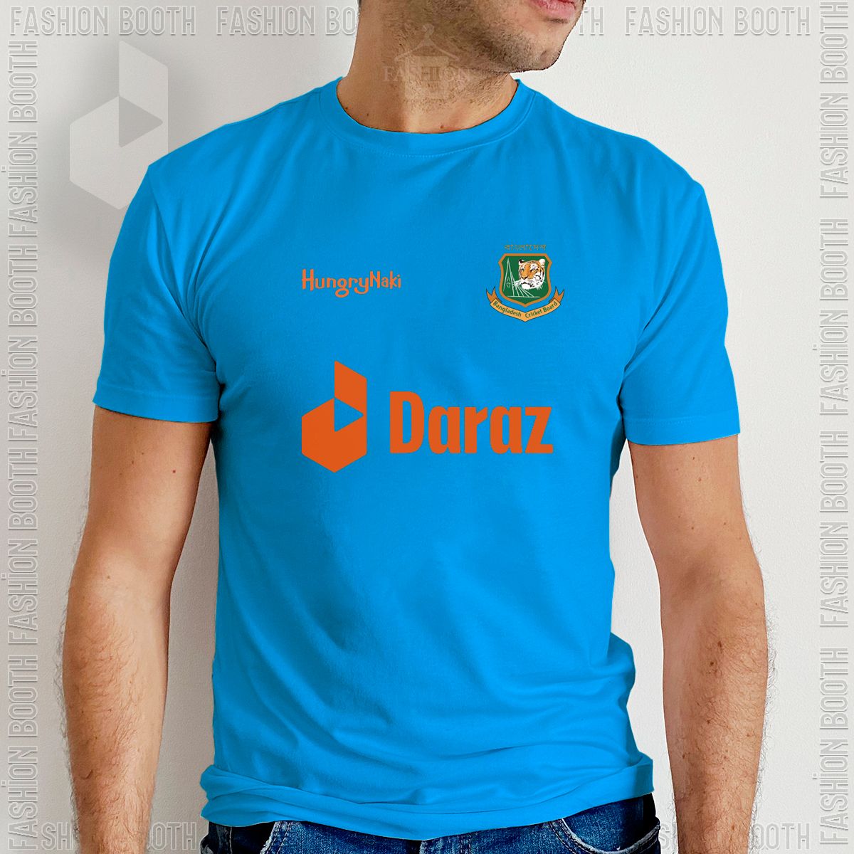Half Sleeve Jersey for Men - White