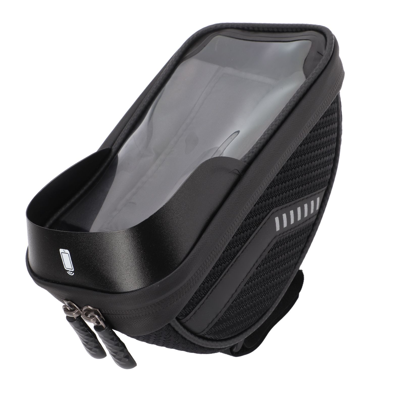 Bike Front Frame Bag Riding Phone Holder Support Touch Screen For Road