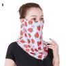 Summer Women Floral Print Anti-UV Windproof Outdoor Fe Cover Neck Gaiter Scarf