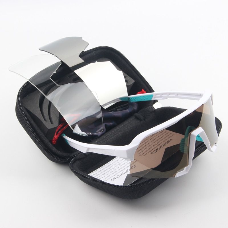 Cycling Sunglasses UV400 Peter Sports Sunglasses Bike Goggles Bicycle Eyewear 3Lens Accessories