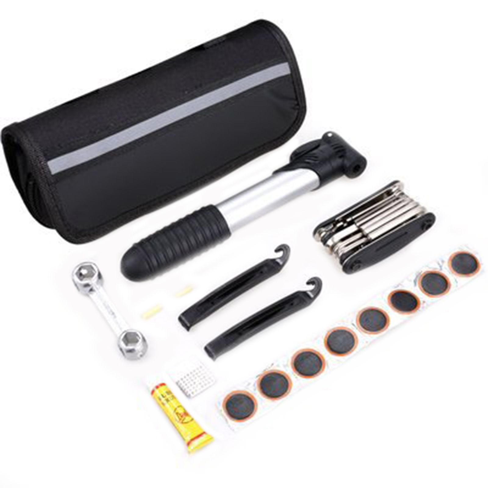 Bicycle Repair Tool with Storage Bag Porle Bike Maintenance Bag