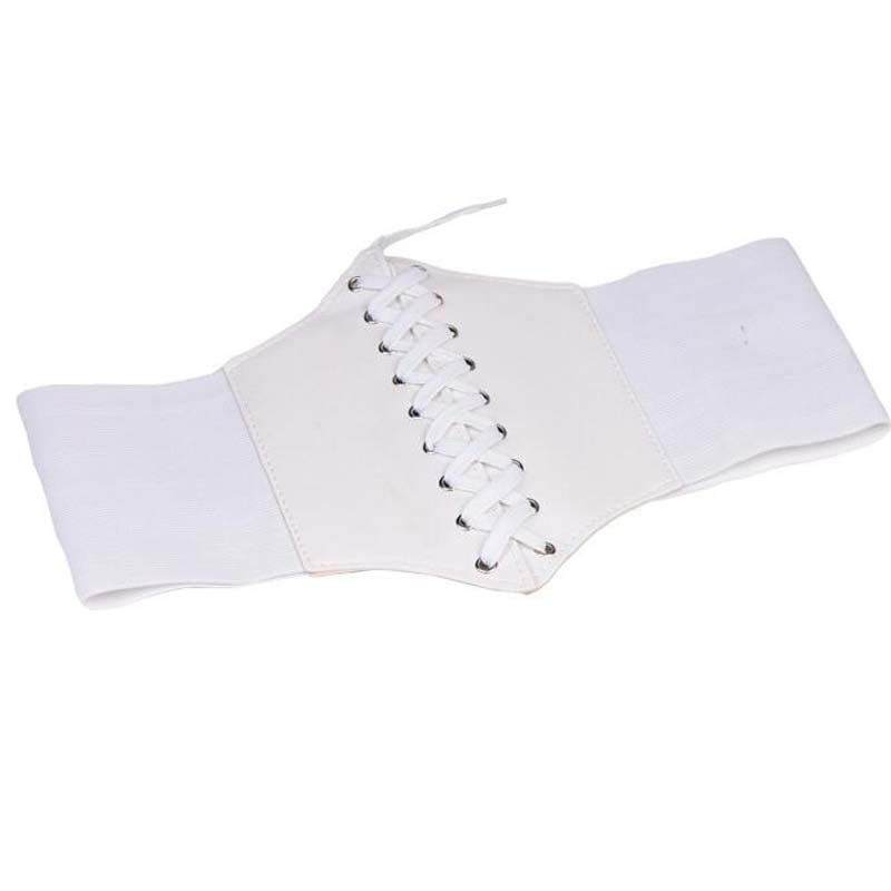 Fashion Women Shapers Slim Body Buckle Wide Waistband Waist Belt UnderCasual Corset Solid Bandage