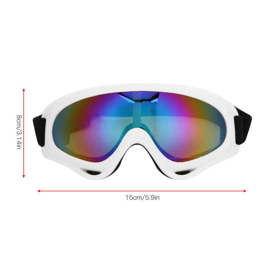 Windproof Goggles PC Skiing Glasses Motorcycle Unisex Outdoor Sports Cycling for Adults Children