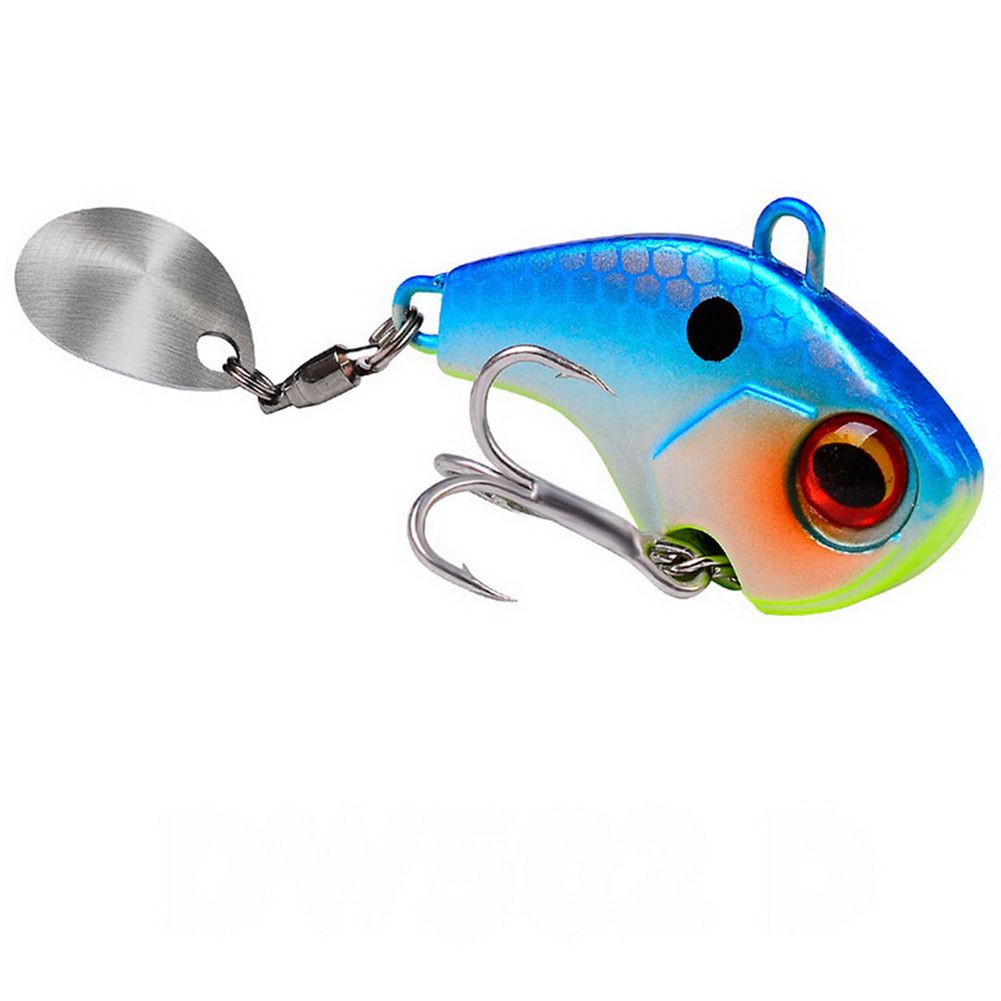 1Pcs High Carbon Fishing Bait ni VIB Long-distance Casting Wobbler With Sequins