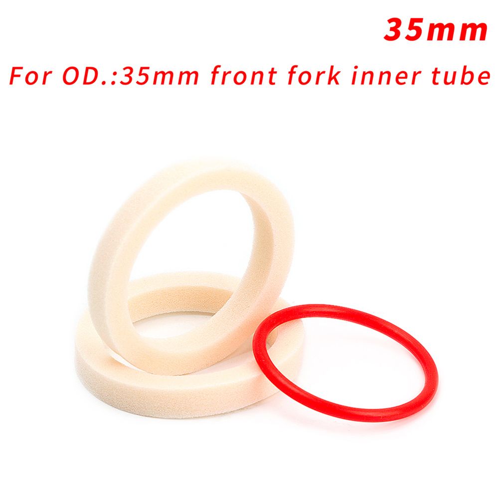 Bicycle Front Fork Oil Sponge Mountain Bike Oil Sealed Foam Ring 32mm/34mm/35mm/36mm Cycling Accessories
