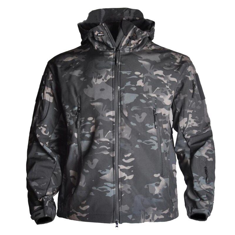Sharkskin Softshell Jacket   Clothes Jacket Men Outdoor Srt Windbreaker Camping Hiking Winter Thermal Coat