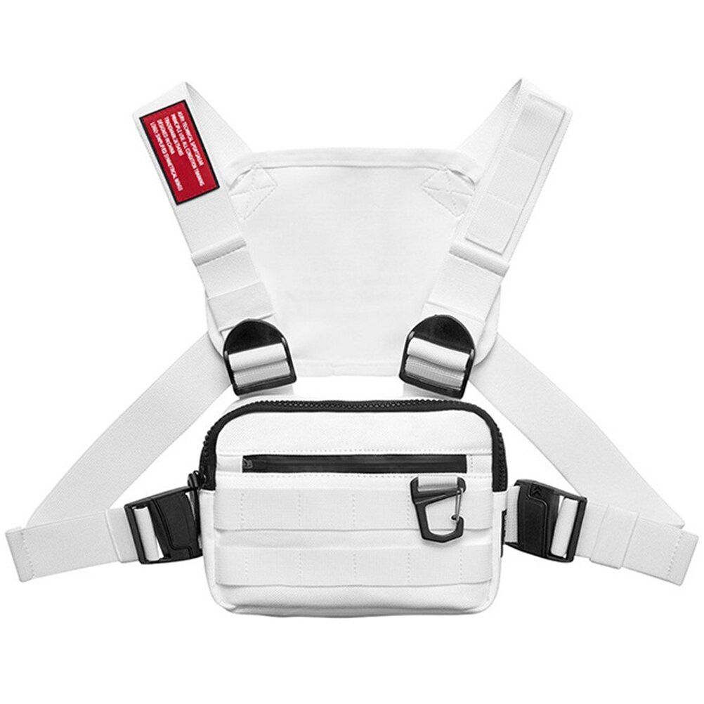 Small Chest Rig Bag Outdoor Streetwear Strap Vest Chest Bags For Men WomenSport Chest Pocket Bag