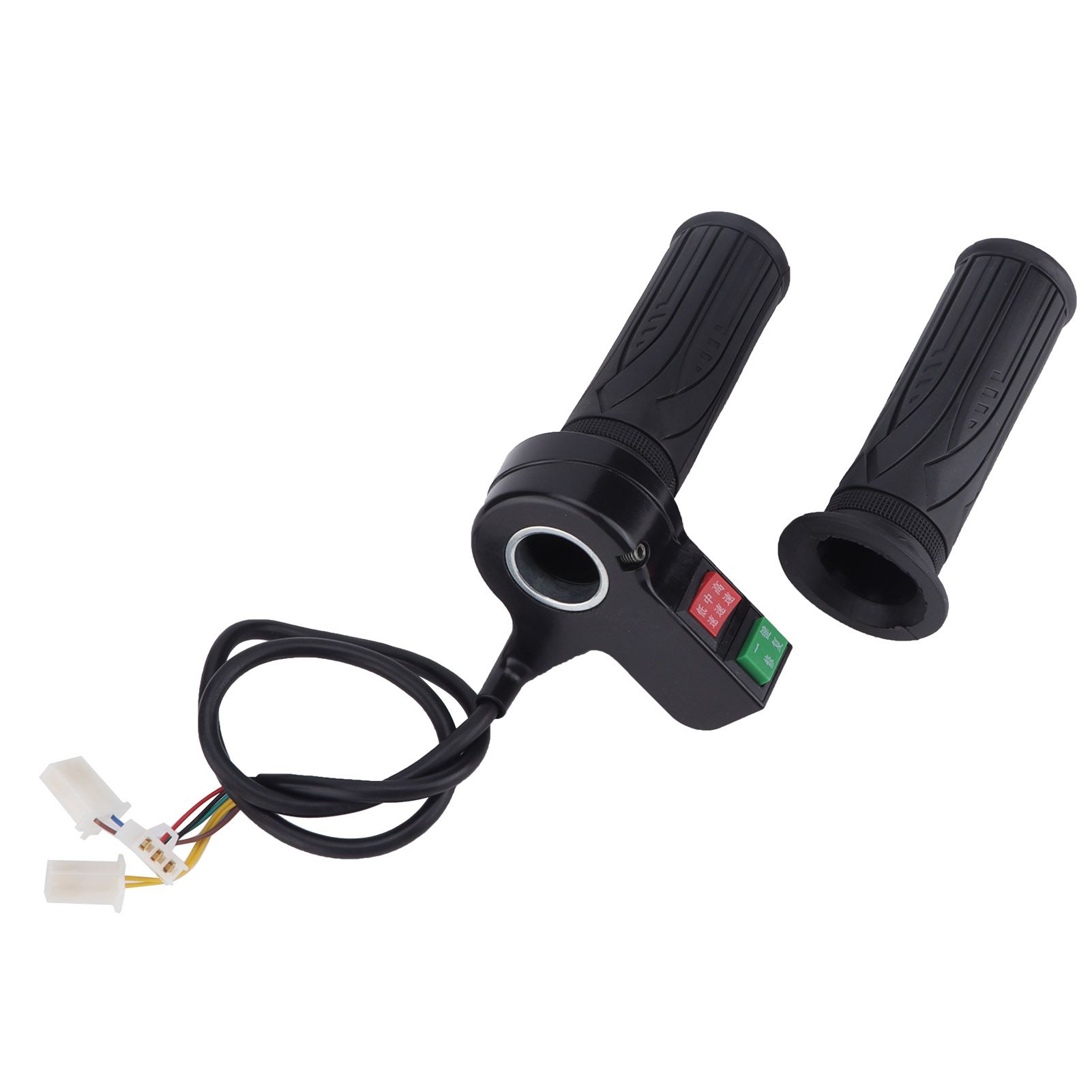 1 Pair Throttle Grip 3 Speed Control Handle for Electric Bike Accs