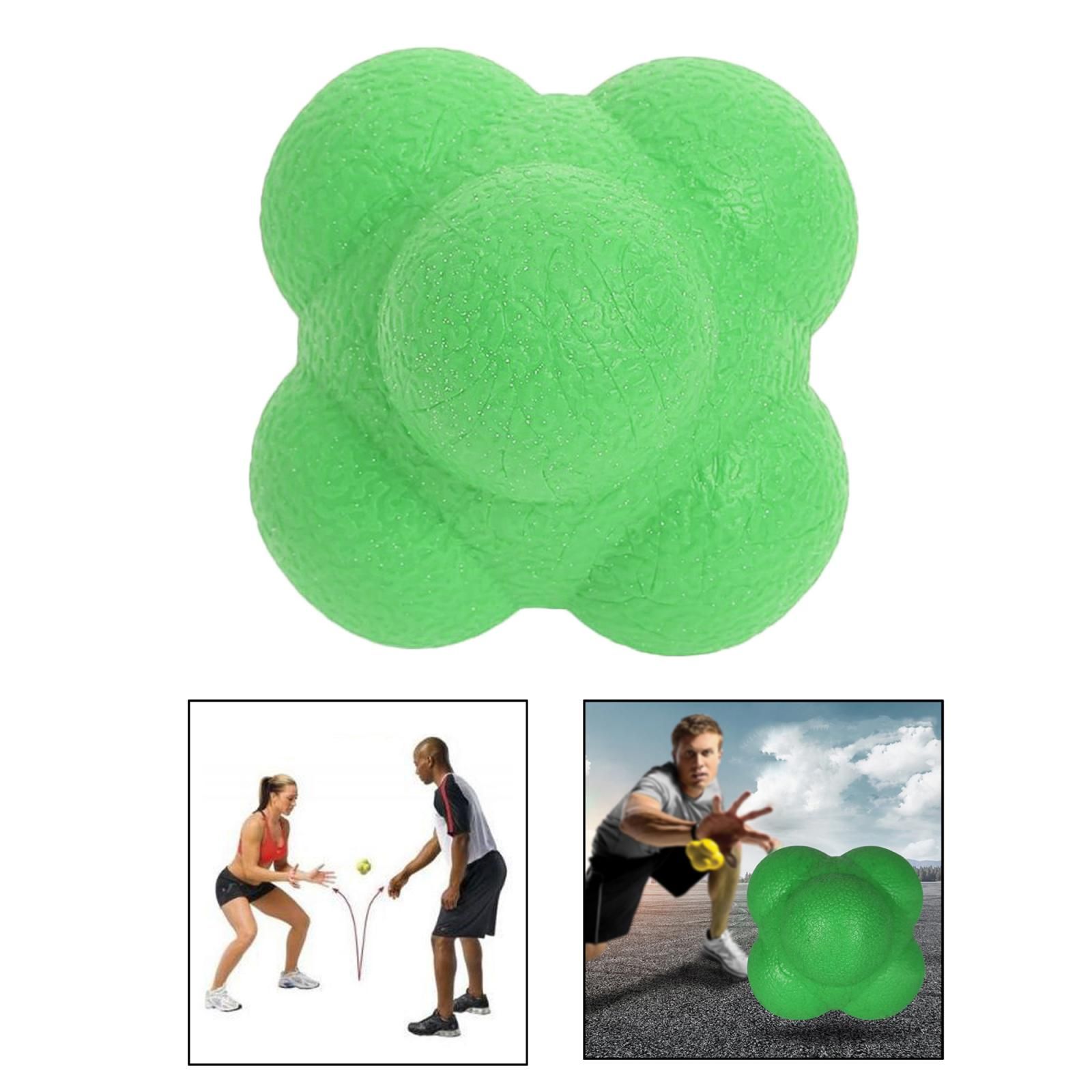 OIMG Coordination Reflex Agility Hexagonal Tennis Fitness Reaction Ball