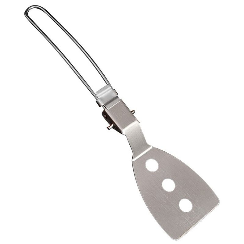 CLS Portable Outdoor Hiking Camping Folding Cooking Shovel Camping Hiking Picnic Spatula Foldable Stainless Steel