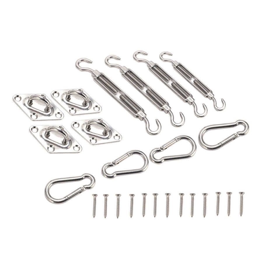 Anti‑rust Anti‑corrosion Sun Shade Sail Hardware Kit Awning Fixing Accessories