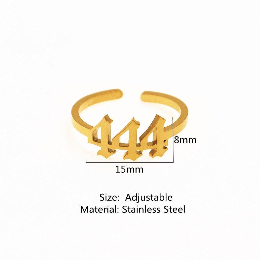 Angel Number Necklace 111 222 333 444 555 666 777 888 999 Devil Pendant Necklace Stainless Steel Choker Women Men BFF Jewelry