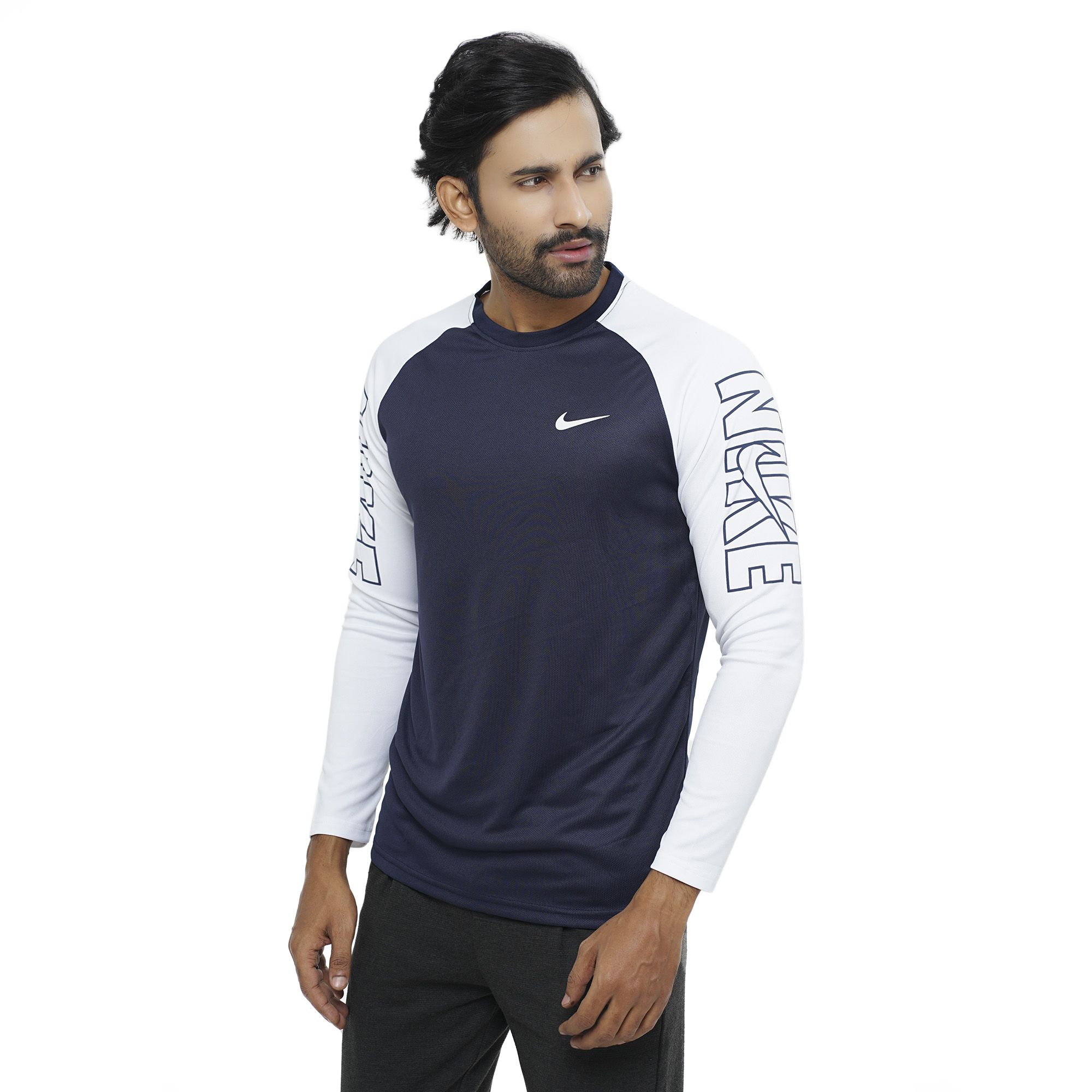 Men's Full Sleeve Tissue Fabric Jersey  T-Shirt
