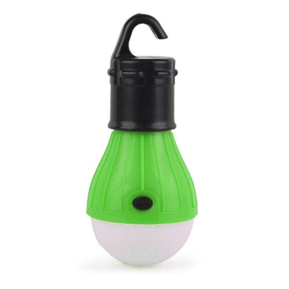 Mini Portable Lantern Tent Light LED Bulb Hanging Hook Flashlight For Camping