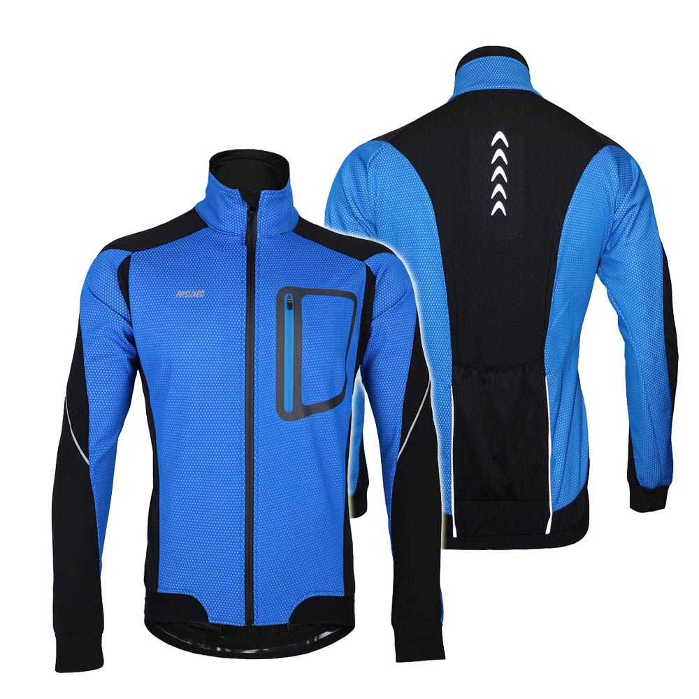 Winter Warm Thermal Cycling Long Sleeve Jacket Bicycle Clothing Windproof Jersey MTB Mountain Bike Jacket