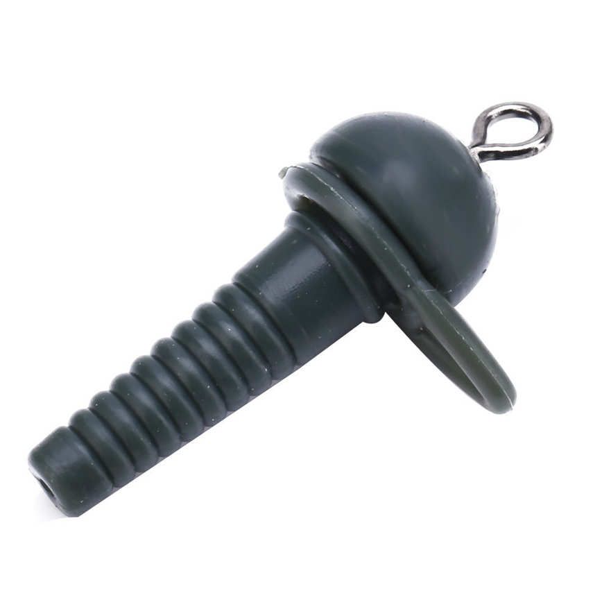 Durable Soft PVC Safety Clip With Rotating Equipment For Carp Fishing Gear