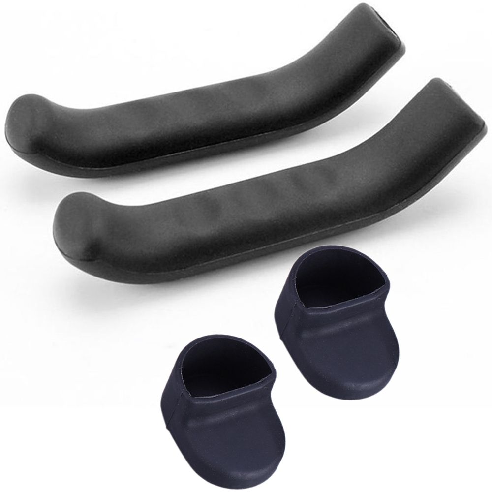 1 Pair Brake Handle Silicone Sleeve Protection Cover & 2Pcs Scooter Fender Silicone Protective Cover for Xiaomi M365 ,Scooter accessories