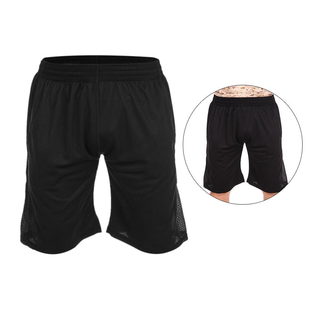 Summer Quickly Dry Gym Sports Shorts Crossfit Men's Activewear Football Fitness Workout Jogging Running Sports Active Wear with Pockets