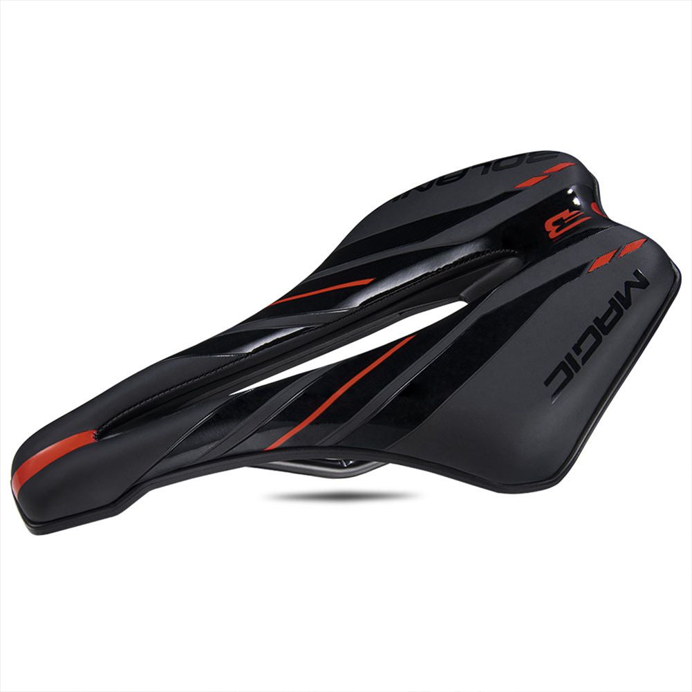 Mountain Bike Seat Cushion Ergonomic Hollowed Comfortable Breathable Waterproof Shock Absorption Bicycle Saddle Cycling Accessories