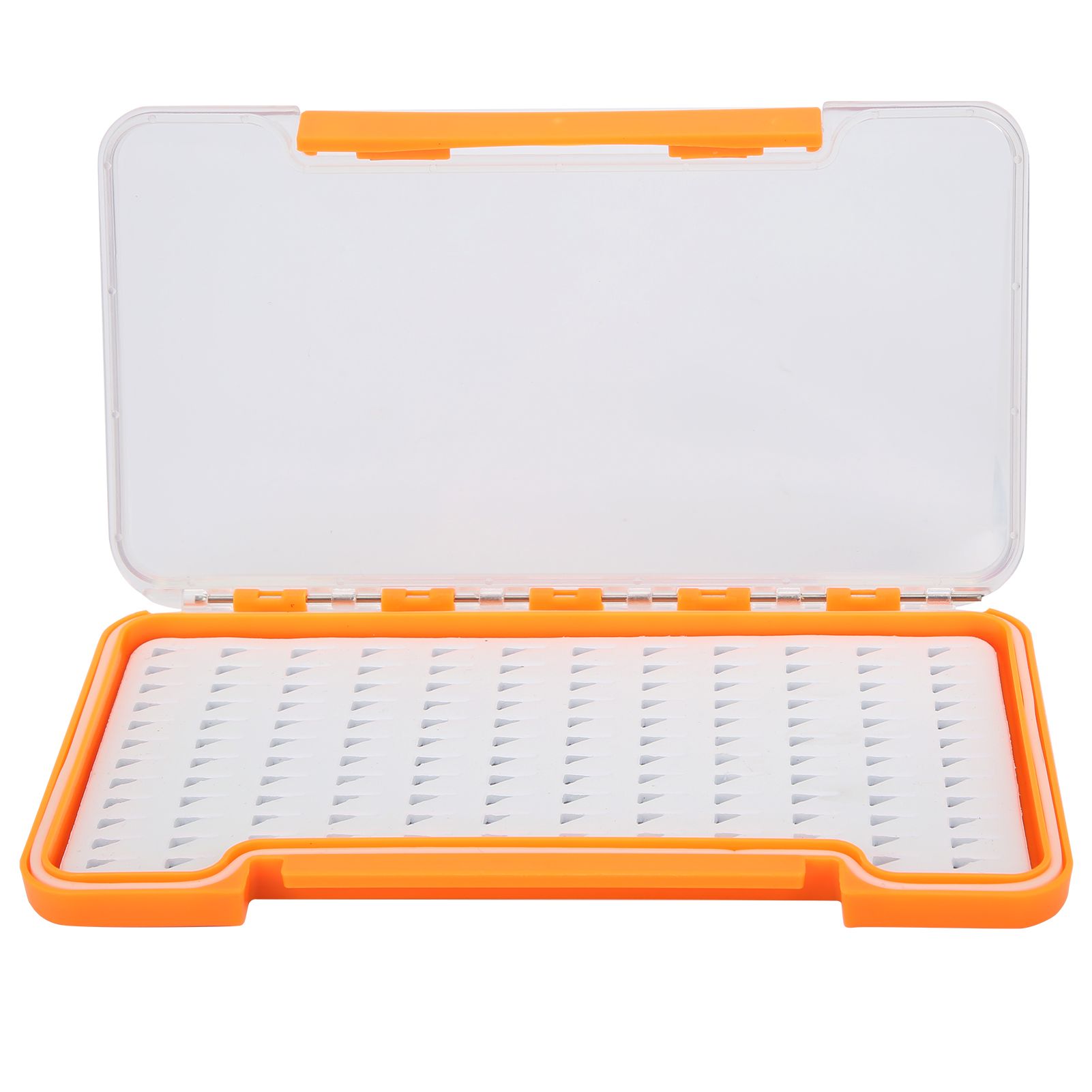 Alomejor Waterproof Fishing Tackle Box Trays Transparent Fly
