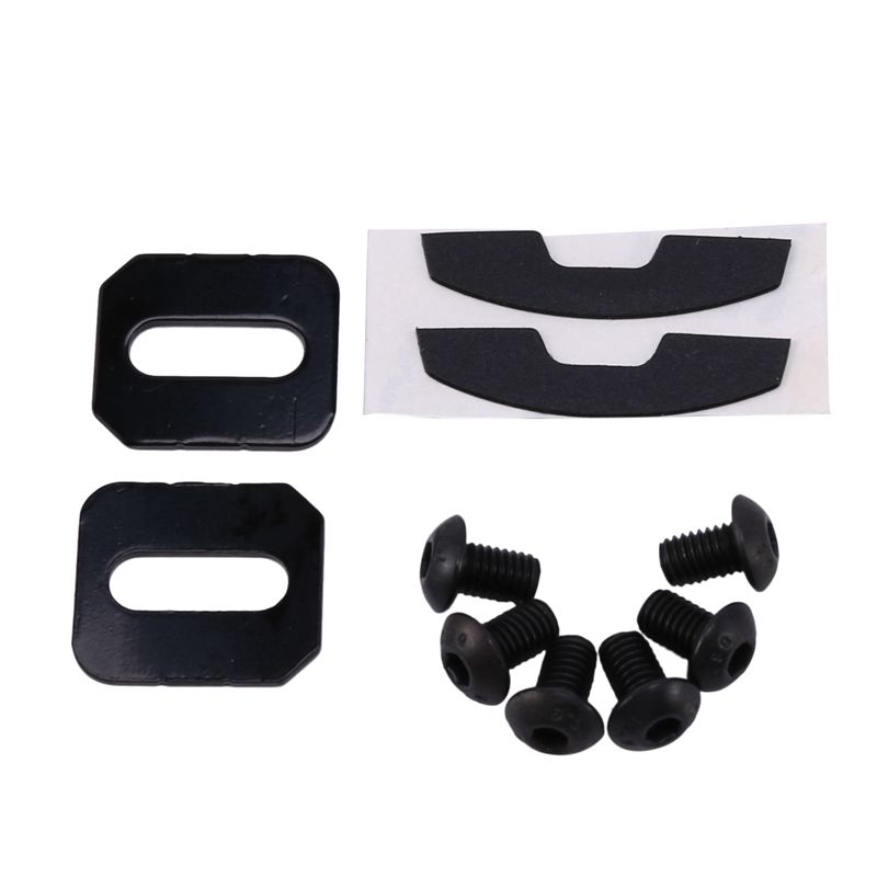 Bike Cleat Set Plastic Black Road for Time IClic/X-Presso Pedal