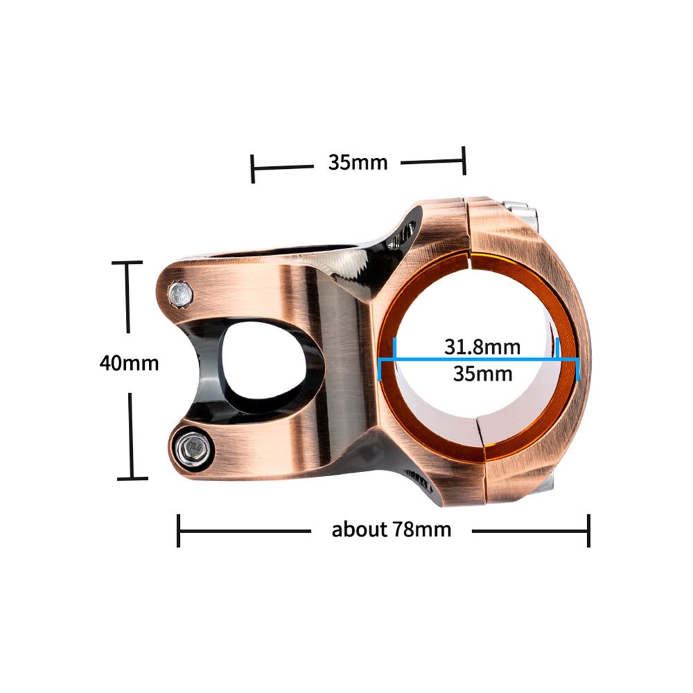 6061 Ztto Bicycle Stem Mountain Bike Lightweight Aluminum Alloy High-strength Bike Handlebar Accessories