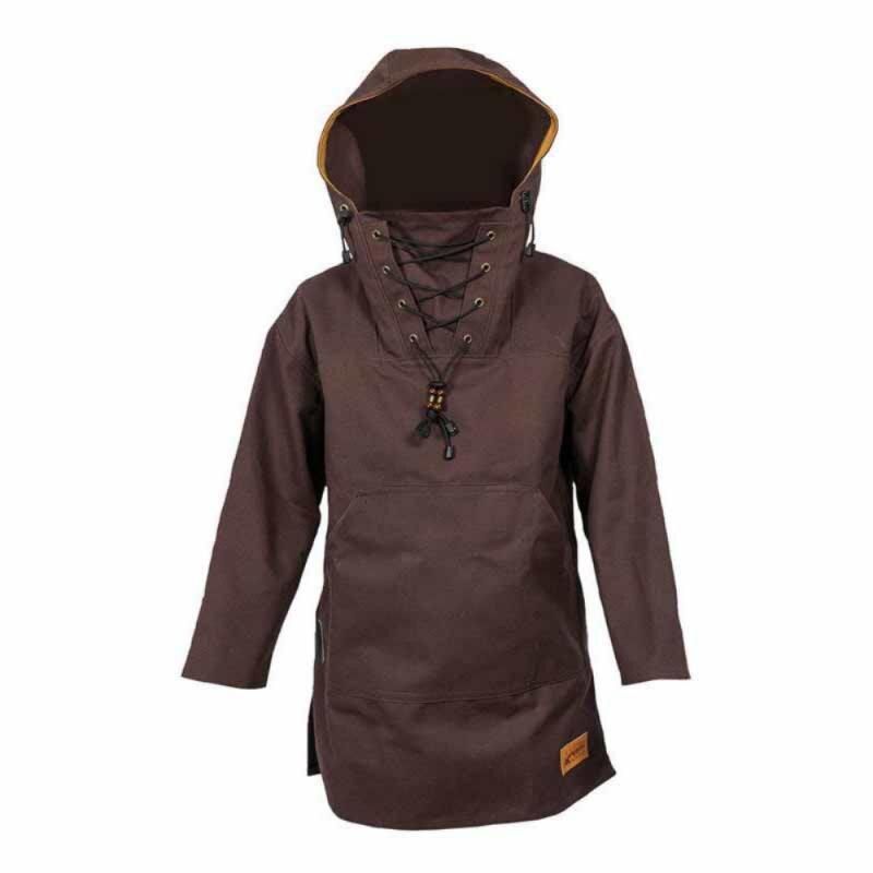 Winter Men Solid Color Warm Coat Wool Heavy Coat Mid Length Woolen Warm Sweater Equipment Windbreaker Green Brown