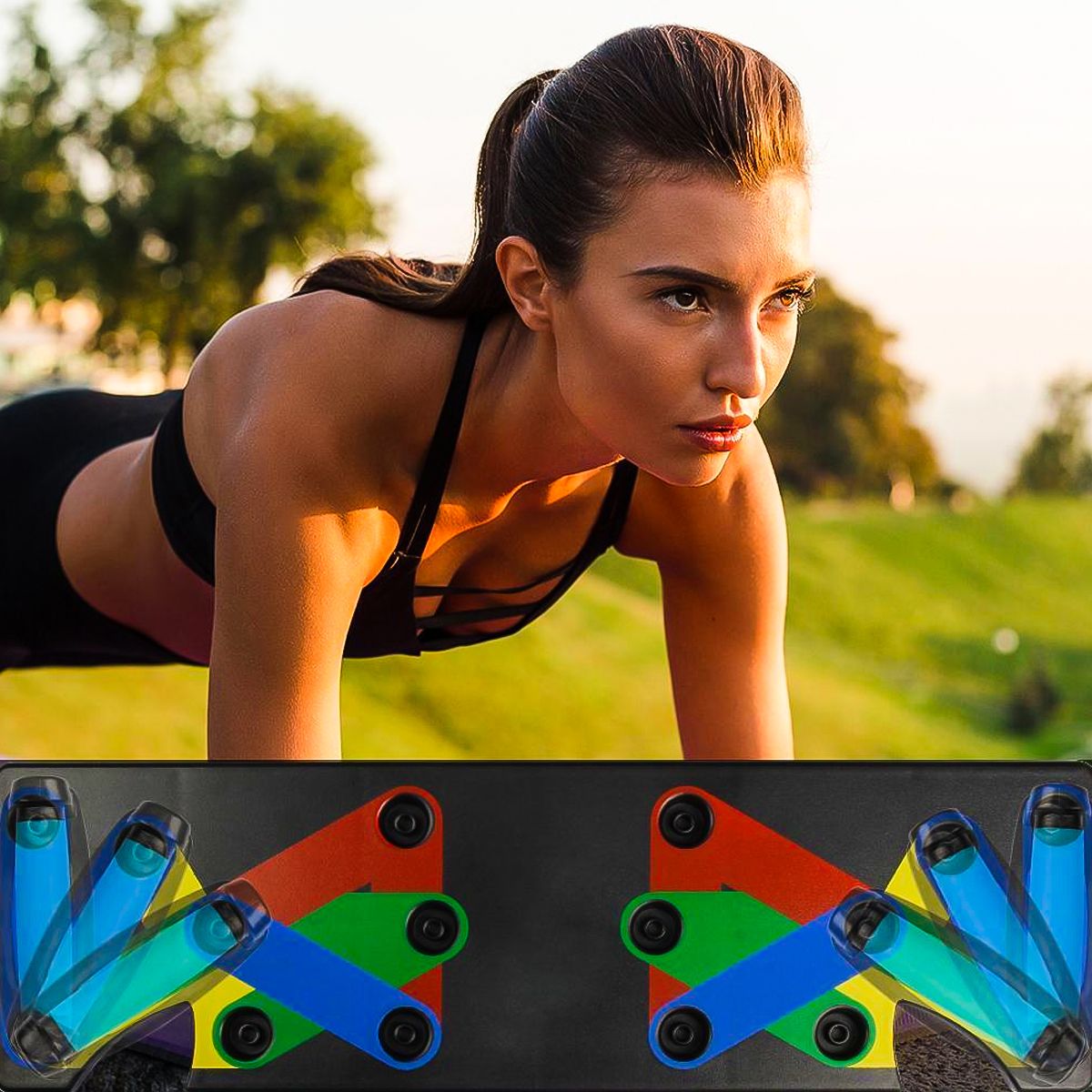 16 In 1 Foldable Push Up Board